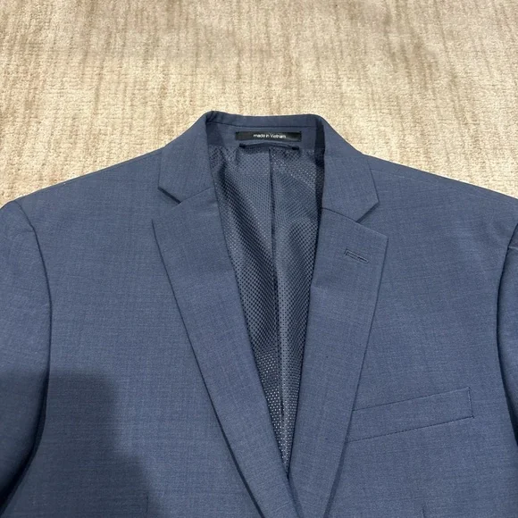 Bar III Classic Blue Men's Suit - Picture 5 of 10